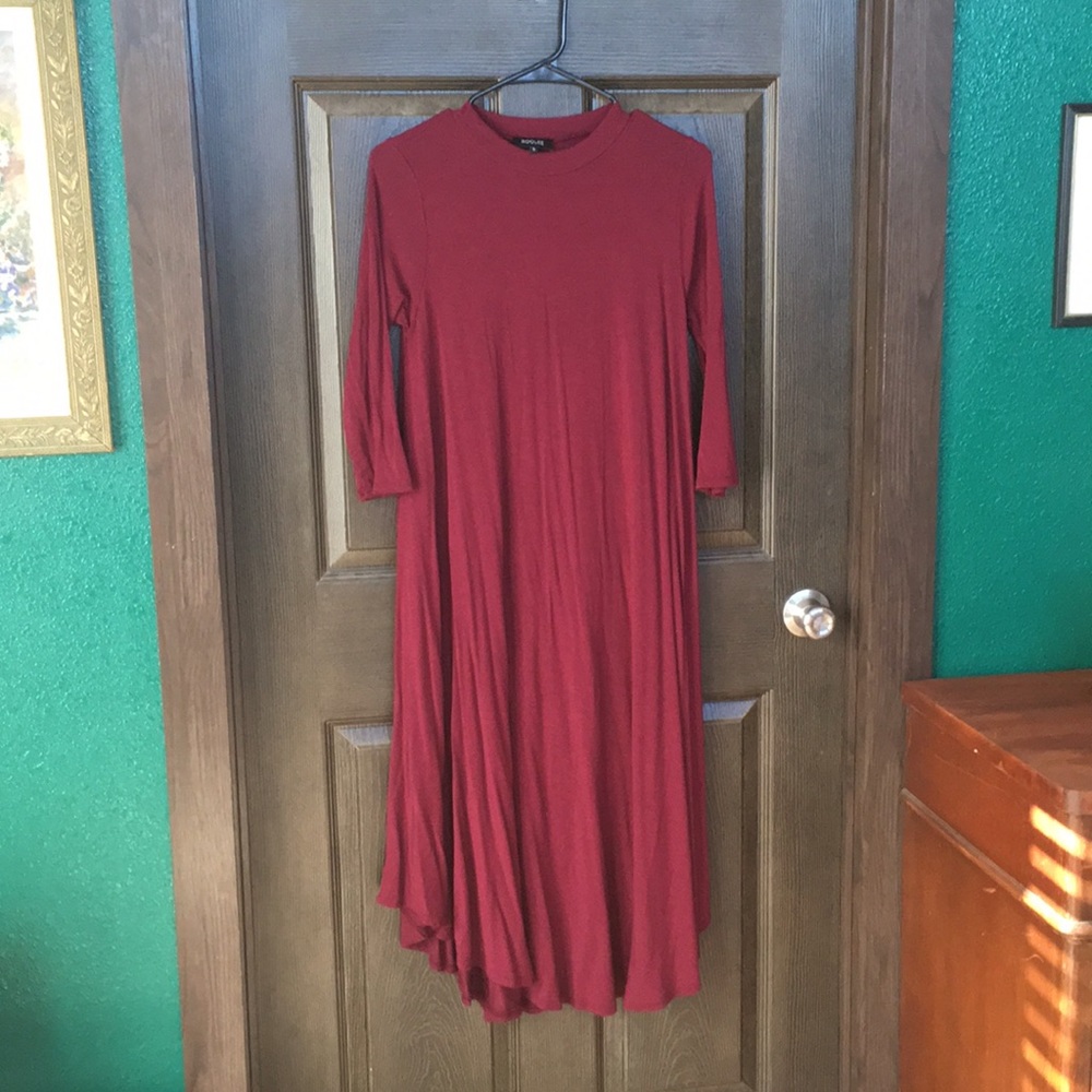 Roolee easy dress 3/4 sleeve